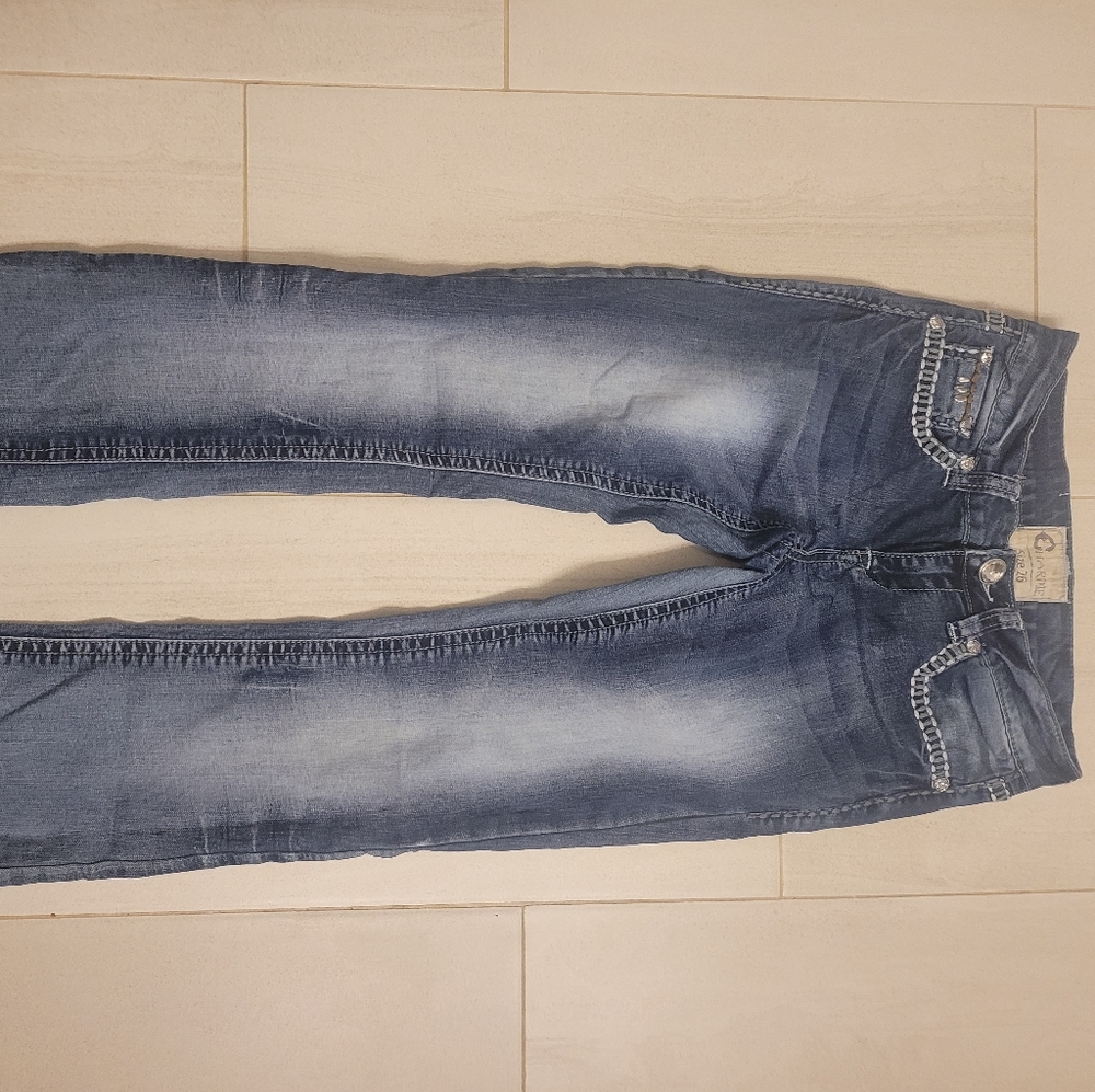 Girls boot it jeans